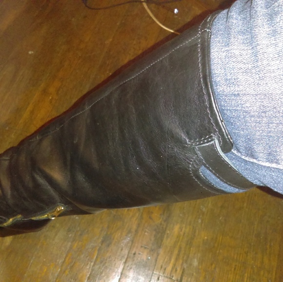 Black H&M Leather boots - Picture 2 of 5